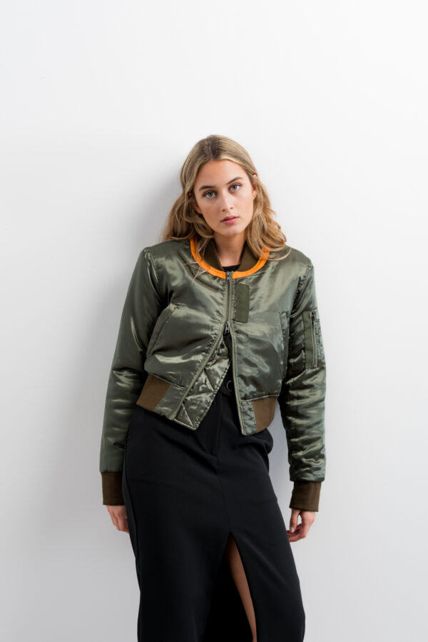 chaqueta bomber acolchada-caqui-l