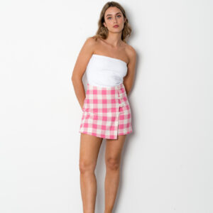 Falda Pantalón Cuadro Vichy