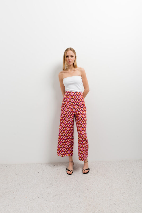 pantalon estampado-marron-xl