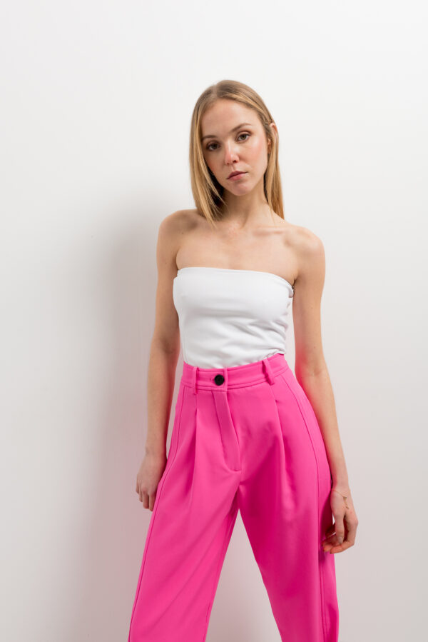 pantalon carrot pinzas-rosa-xs