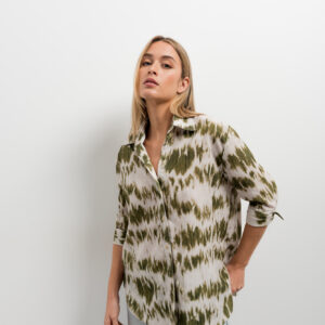 camisa textura estampada-manzana-m