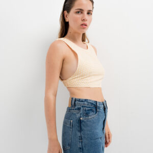 Top Cropped Cuadro Vichy