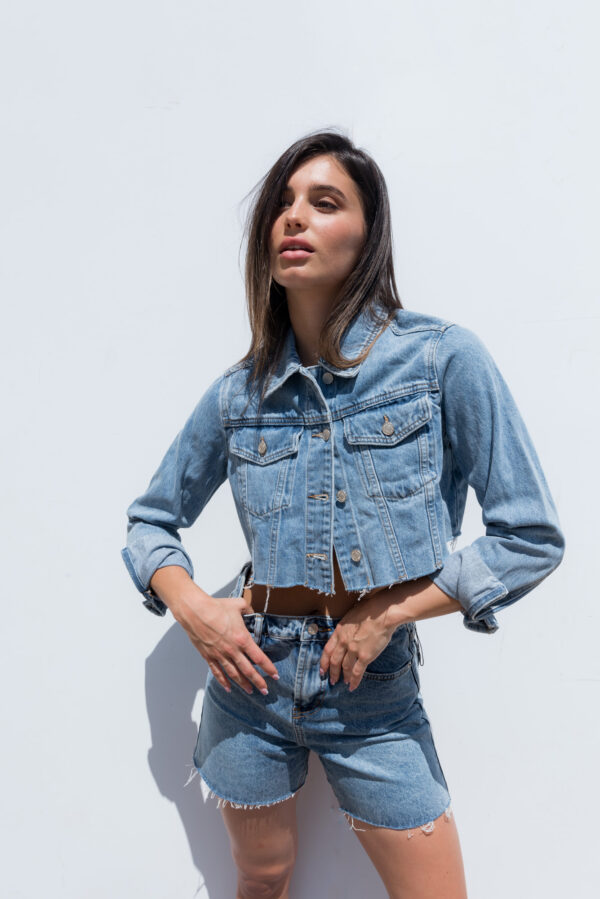 cazadora denim cropped-azul-l