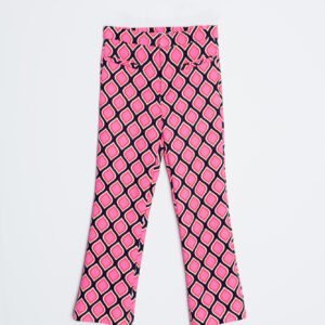 Pantalón Mini Flare Estampado