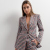 blazer estampada geometrico-celeste-xl