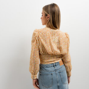 blusa frunces estampado floral-amarillo-l