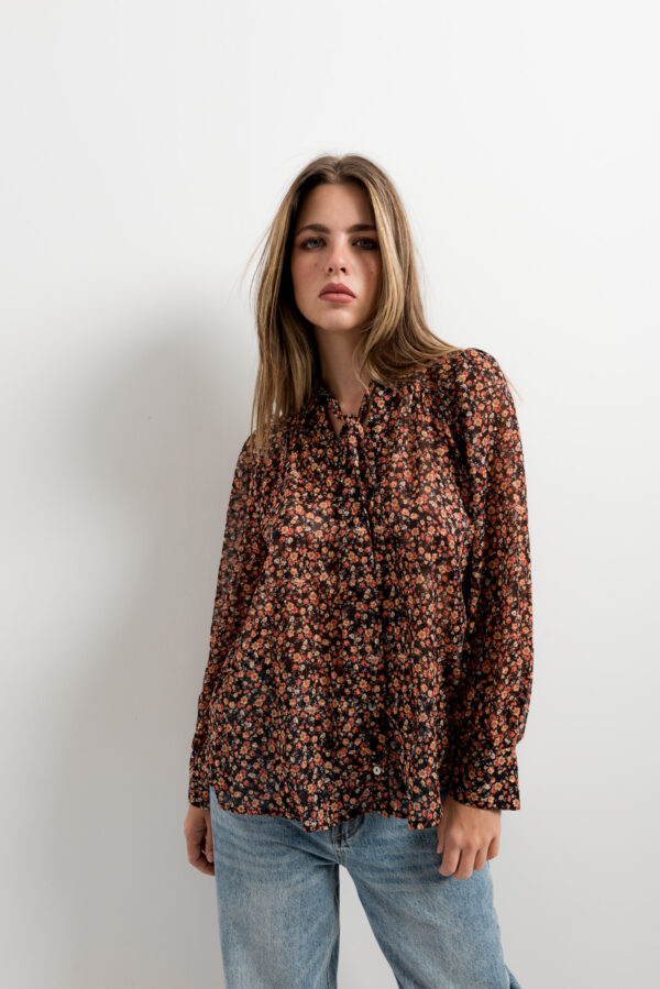 Blusa Estampada Lazada