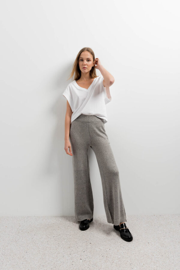 pantalon ancho punto-gris-l