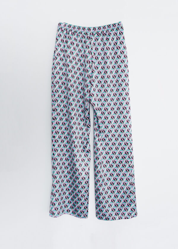 Pantalón Estampado Geométrico