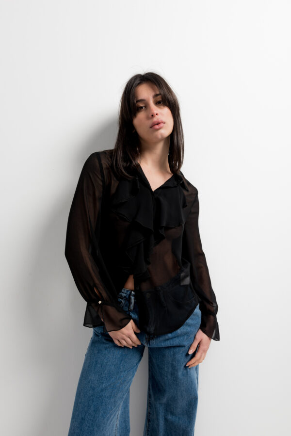 Blusa Volantes