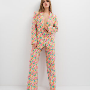 Blazer Oversize Estampado Floral