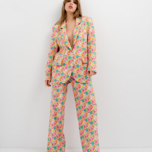 Blazer Oversize Estampado Floral