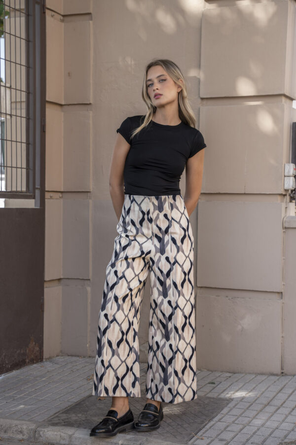 Pantalón Estampado Culotte