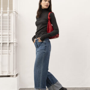 jeans turn up wide leg-azul-42