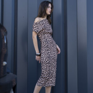 Vestido Estampado Animal Print