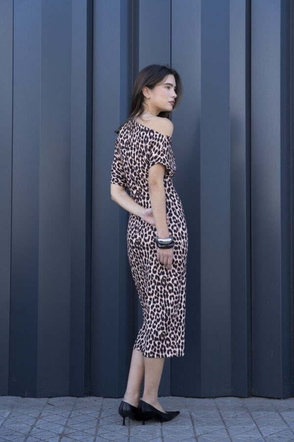 Vestido Estampado Animal Print