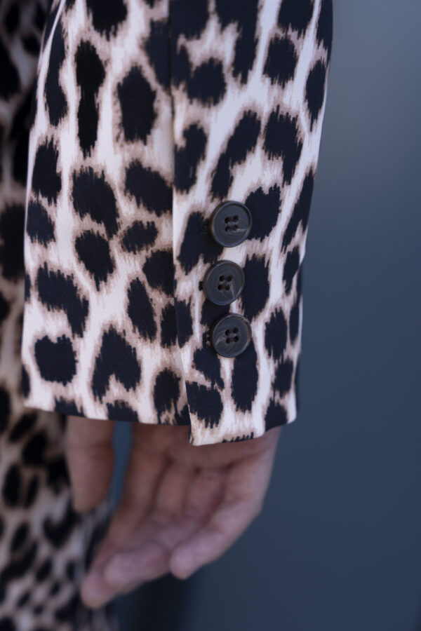 pantalon animal print-negro-xl