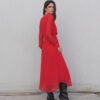 vestido midi gasa-rojo-xl