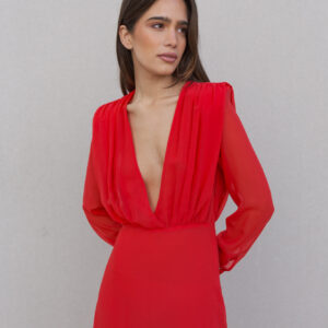 Vestido Midi Gasa