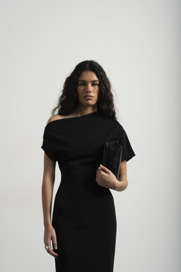 vestido asimetrico midi-negro-xl