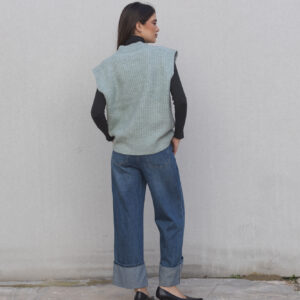 Chaleco Punto Oversize