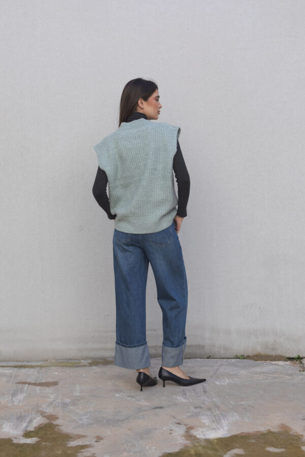 Chaleco Punto Oversize