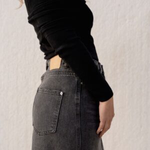 Falda Midi denim