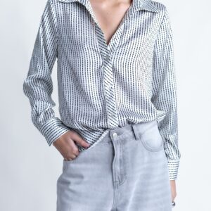 Camisa Satinada Rayas