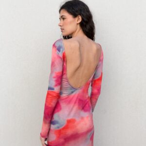 Vestido Largo Estampado