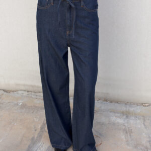 Pantalon Fluido Efecto denim