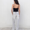 Jeans Wide Leg Tiro Medio Full Length